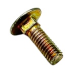 Bradley M6 x 20 Square Neck Bolt 200-011a - Bradley Mowers Super Store