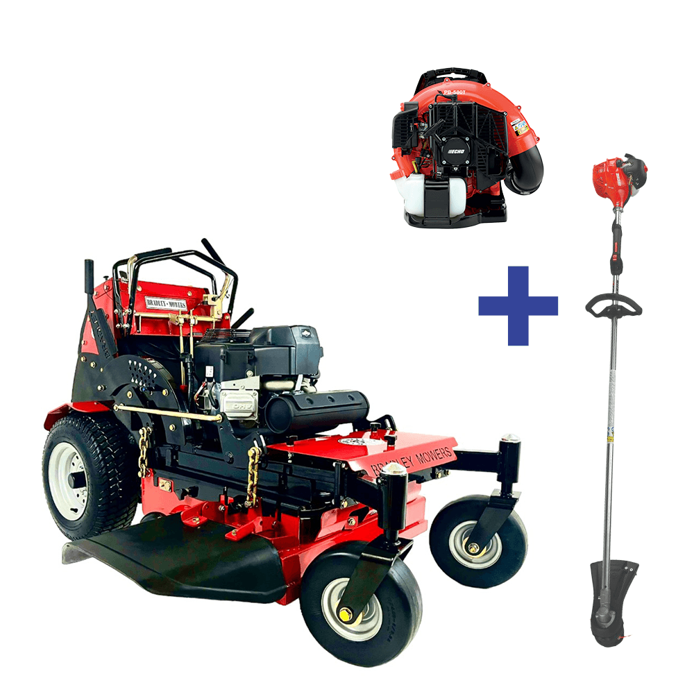 Bradley 32" Mower + SRM-225 Trimmer + PB-580T Blower Echo Bundle