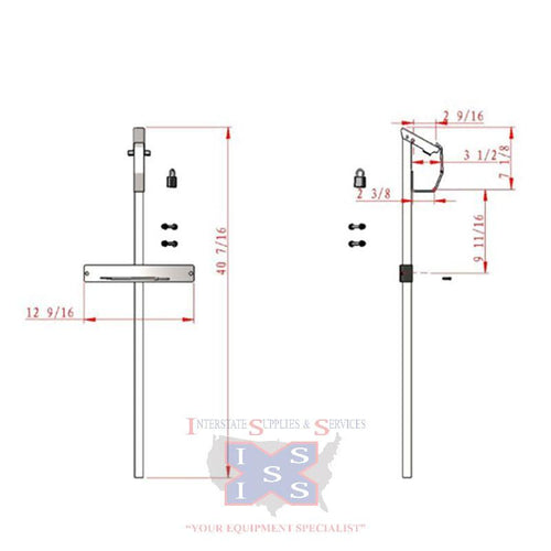 Backpack Blower Rack (BR2000N) Equipment Guard - Bradley Mowers Super Store