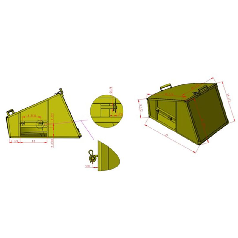 Steel Grass Catcher (Non-SC Models) (GC2000) Bradley