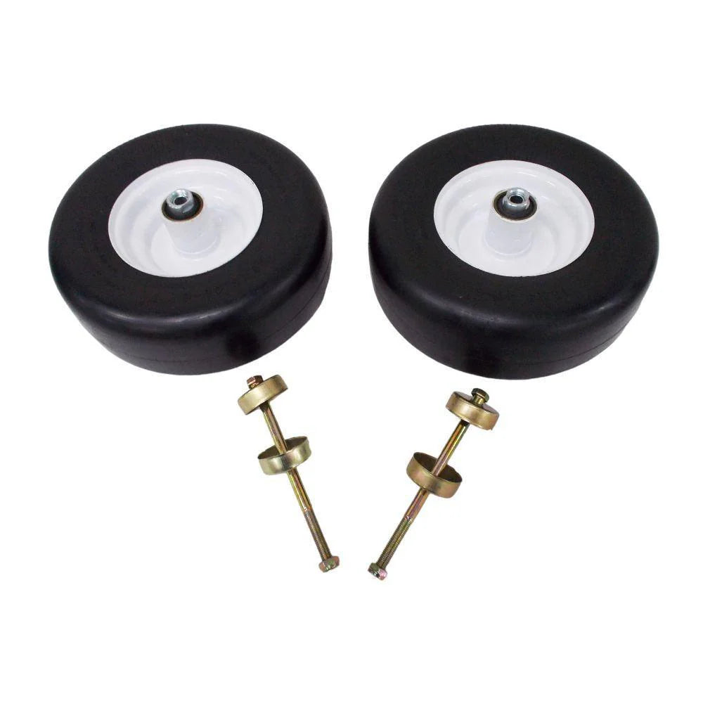 Proven Part 2 Pack 13X5X6 White No-Flat Front Solid Tire Puncture Proof Fits Exmark Fits Toro Mowers Matching The Following Part Numbers 109-9126 - 103-351 - 126-5360 1-633582 1-633002 - Bradley Mowers Super Store