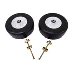 Proven Part 2 Pack 13X5X6 White No-Flat Front Solid Tire Puncture Proof Fits Exmark Fits Toro Mowers Matching The Following Part Numbers 109-9126 - 103-351 - 126-5360 1-633582 1-633002 - Bradley Mowers Super Store