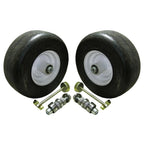Proven Part 2 Pack 13X5X6 White No-Flat Front Solid Tire Puncture Proof Fits Exmark Fits Toro Mowers Matching The Following Part Numbers 109-9126 - 103-351 - 126-5360 1-633582 1-633002 - Bradley Mowers Super Store