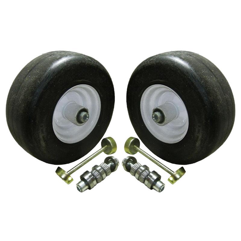 Proven Part 2 Pack 13X5X6 White No-Flat Front Solid Tire Puncture Proof Fits Exmark Fits Toro Mowers Matching The Following Part Numbers 109-9126 - 103-351 - 126-5360 1-633582 1-633002 - Bradley Mowers Super Store