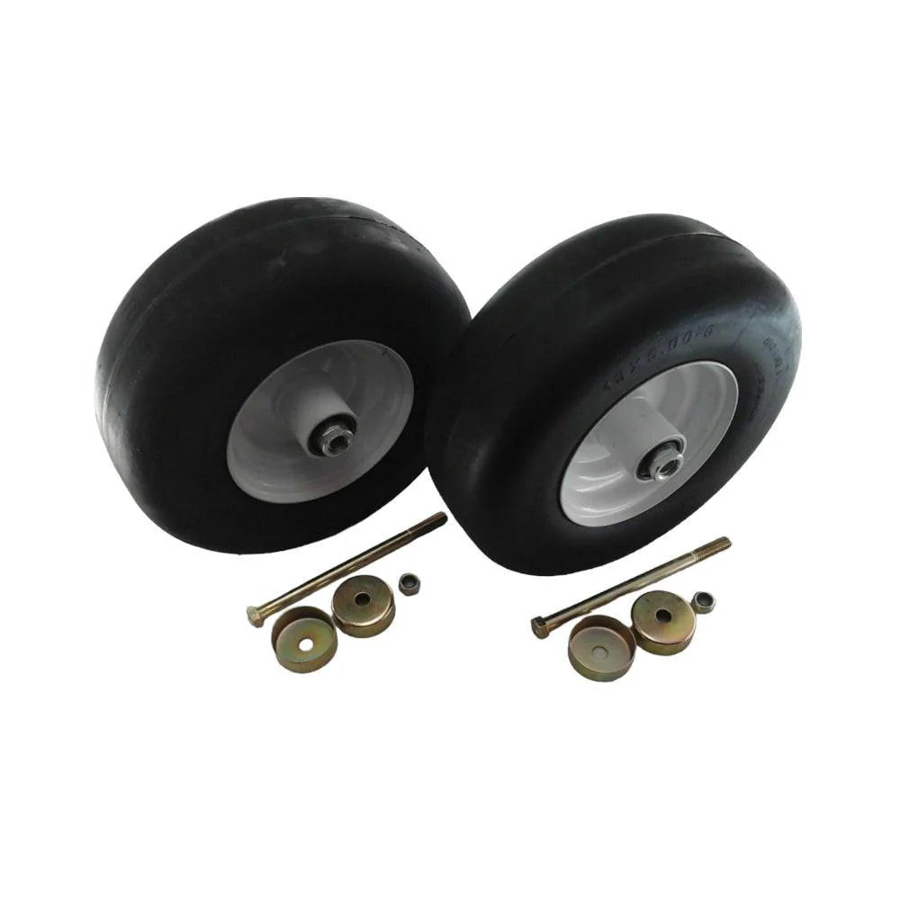 Proven Part 2 Pack 13X5X6 White No-Flat Front Solid Tire Puncture Proof Fits Exmark Fits Toro Mowers Matching The Following Part Numbers 109-9126 - 103-351 - 126-5360 1-633582 1-633002 - Bradley Mowers Super Store