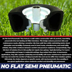 Proven Part 2 Pack 13X5X6 White No-Flat Front Solid Tire Puncture Proof Fits Exmark Fits Toro Mowers Matching The Following Part Numbers 109-9126 - 103-351 - 126-5360 1-633582 1-633002 - Bradley Mowers Super Store