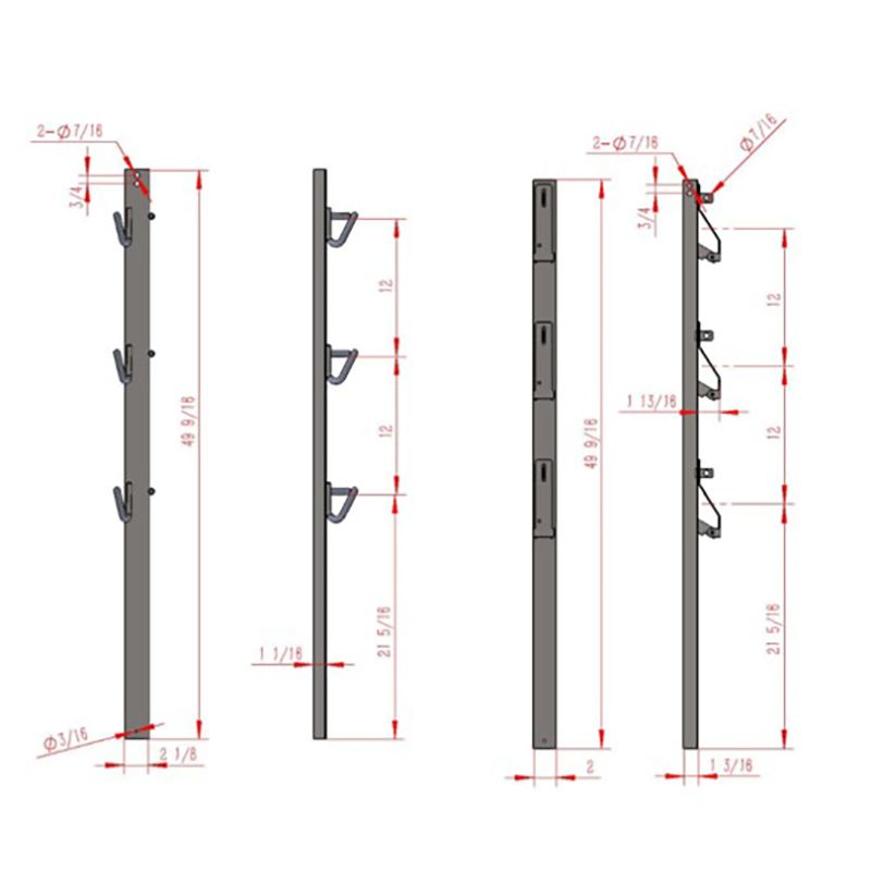 3-Trimmer Rack (TG2000) Equipment Guard